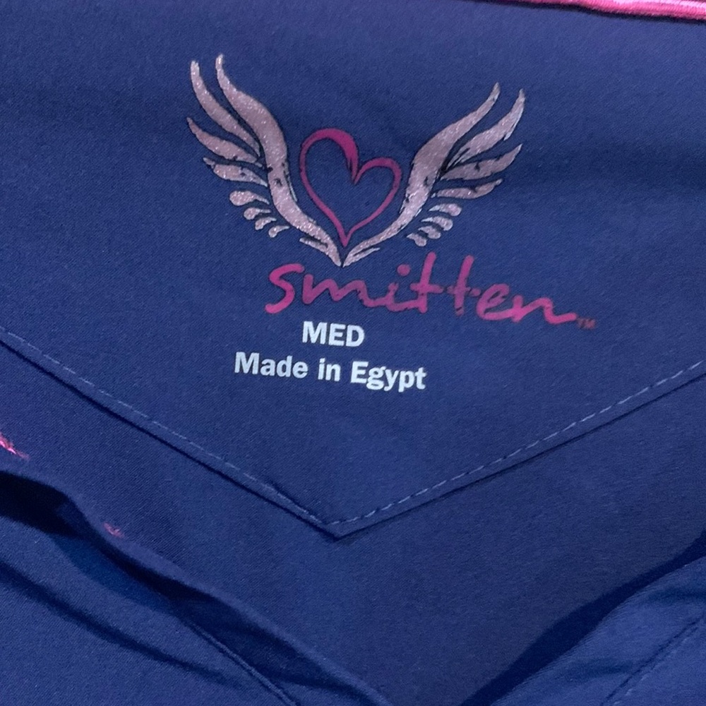 Smitten scrub top
